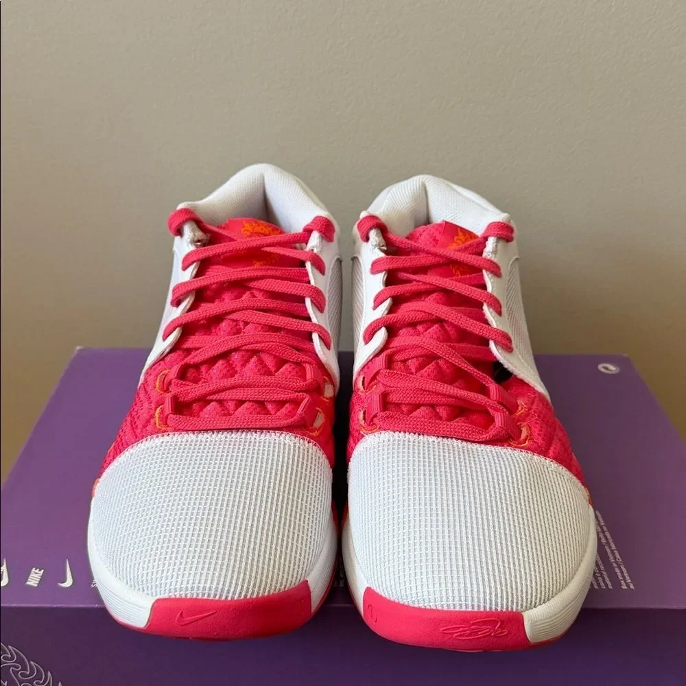 Nike Lebron Witness 8 White Aster Pink FB2239-104 Men’s Size 10